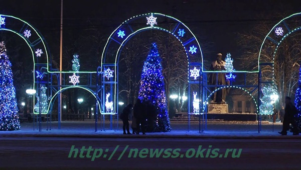 новогодний Луганск